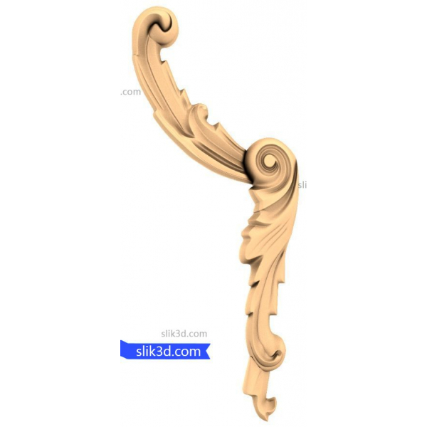 Modello STL 3D Majestic Curvature per CNC Modello STL 3D Majestic Curvature per CNC