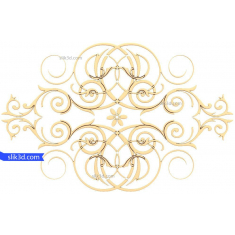 با شکوه Swirl Ornament