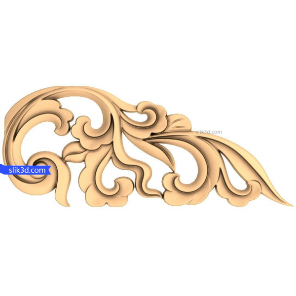 適用於 CNC 專案的 Elegance Swirl 3D STL 模型 適用於 CNC 專案的 Elegance Swirl 3D STL 模型