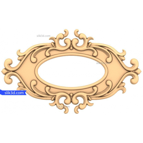 Barok Elegance 3D STL-model til CNC- og 3D-print Barok Elegance 3D STL-model til CNC- og 3D-print