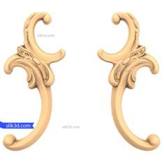 ያጌጠ ጥቅልል እፎይታ