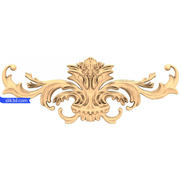 Udsøgt Floral Elegance 3D STL-model til CNC Udsøgt Floral Elegance 3D STL-model til CNC