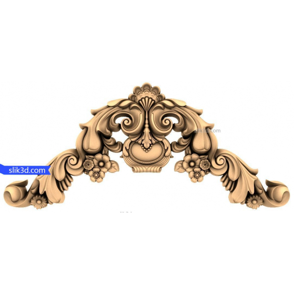 Arco decorativo di eleganza barocca