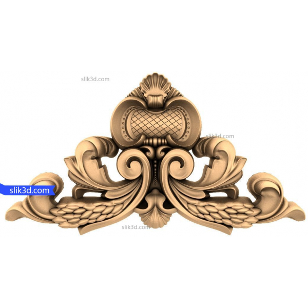 Ornate Elegance 3D STL Model for CNC and 3D Printing Ornate Elegance 3D STL Model for CNC and 3D Printing