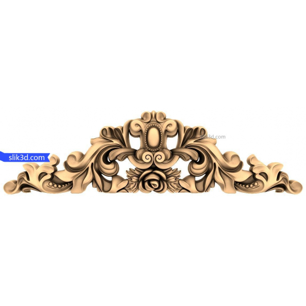 Barokní Elegance 3D STL model pro CNC Barokní Elegance 3D STL model pro CNC