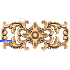 Florale Eleganz Ornament