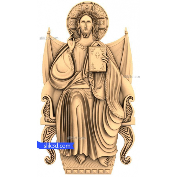 Divine Majesty 3D STL Model for CNC Routing Divine Majesty 3D STL Model for CNC Routing