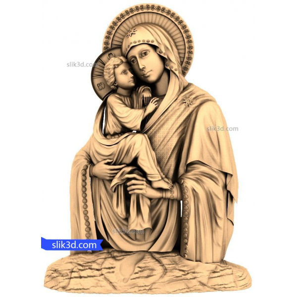 The Tender Embrace - 3D STL-model til CNC The Tender Embrace - 3D STL-model til CNC