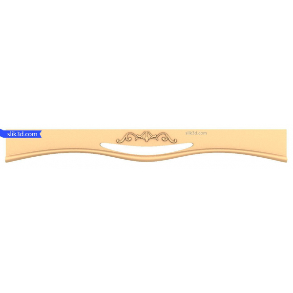 Elegant Wave Decor - STL Model for CNC Router Elegant Wave Decor - STL Model for CNC Router