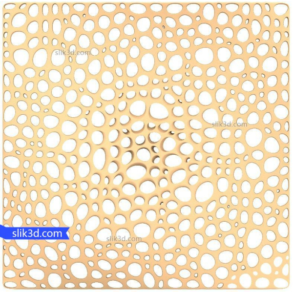 Cellular Symphony 3D-Dekorplatte für CNC Cellular Symphony 3D-Dekorplatte für CNC