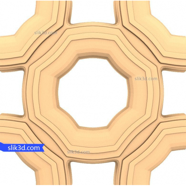 درخشنده هماهنگی پانل 3D STL مدل های CNC