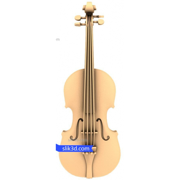 Modello 3D STL per violino Eternal Harmony per CNC Modello 3D STL per violino Eternal Harmony per CNC