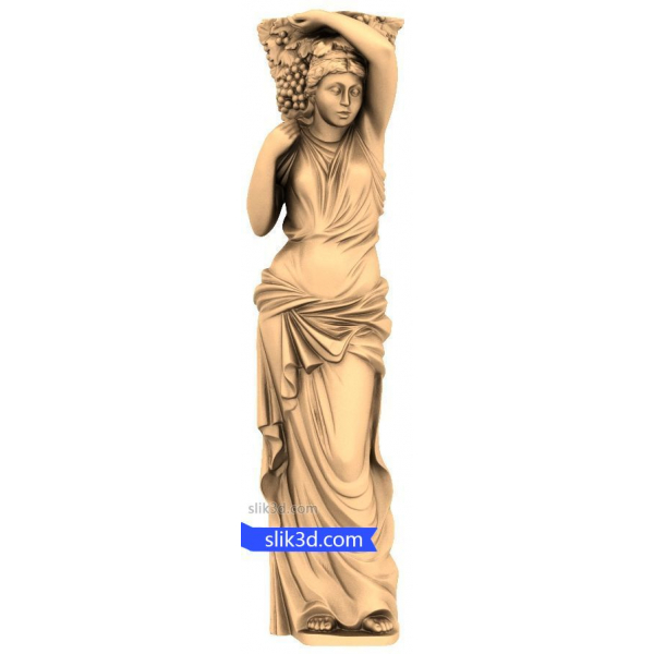 Vineyard Muse 3D STL-model til CNC- og 3D-print