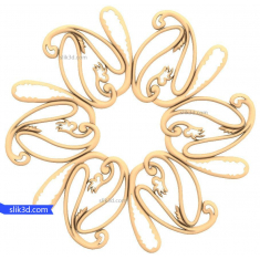 Adorno floral elegante