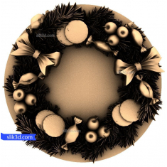 Festive Holiday Wreath
