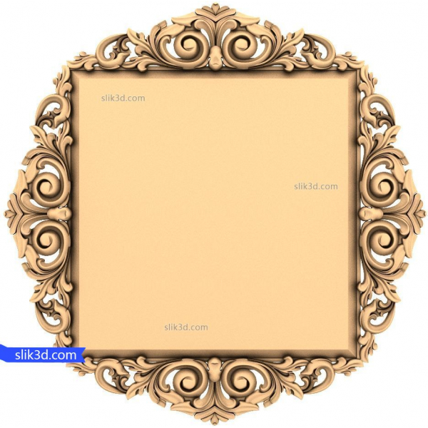 Renaissance Elegance - 3D STL-model til CNC Renaissance Elegance - 3D STL-model til CNC