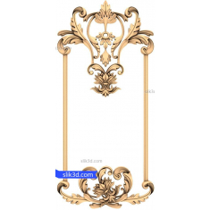 Elegancka rama reliefowa