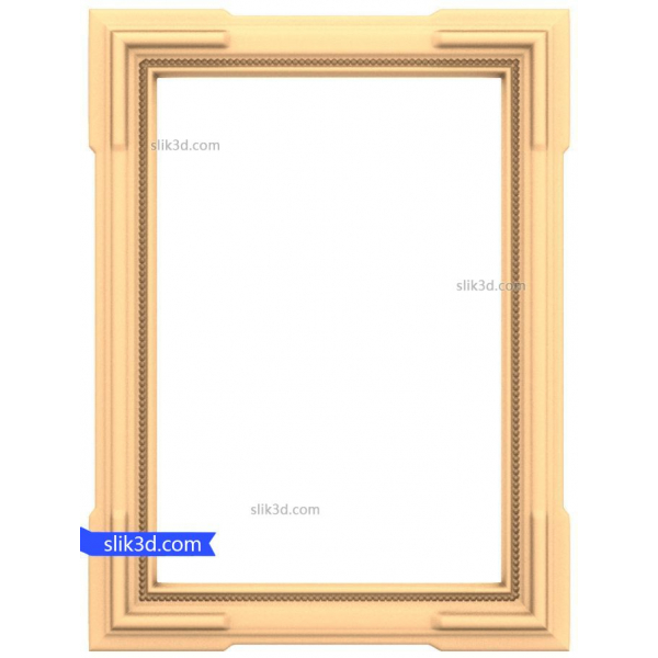 แบบจำลอง 3D STL ของ Royal Elegance Frame สำหรับ CNC แบบจำลอง 3D STL ของ Royal Elegance Frame สำหรับ CNC