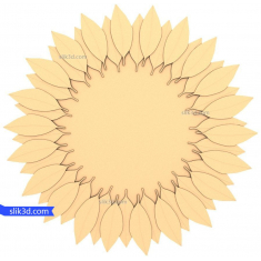 برگ Sunburst پانل های تزئینی
