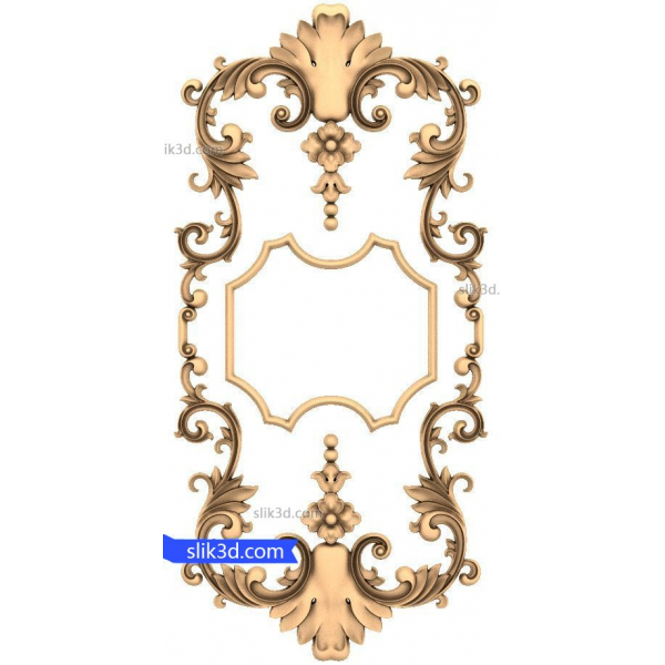 ظریف عجیب و غریب, قاب, 3D STL مدل