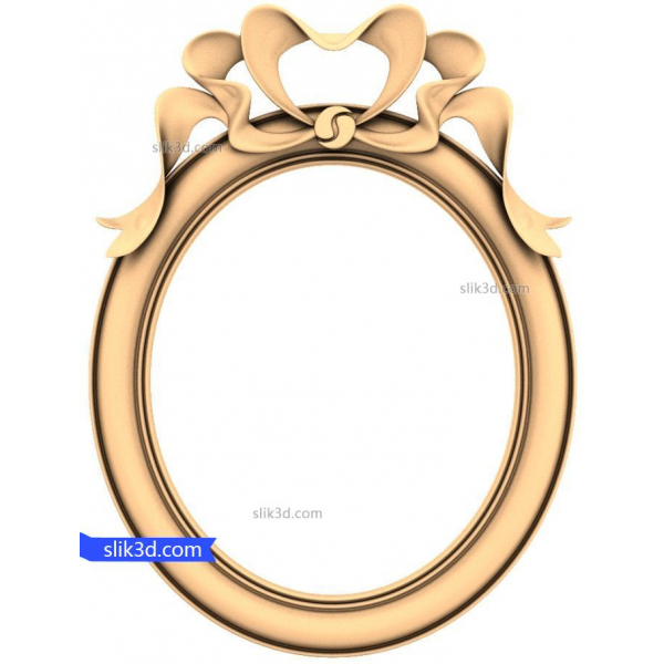 Ribbon Elegance 3D STL-Modell für CNC-Maschinen Ribbon Elegance 3D STL-Modell für CNC-Maschinen
