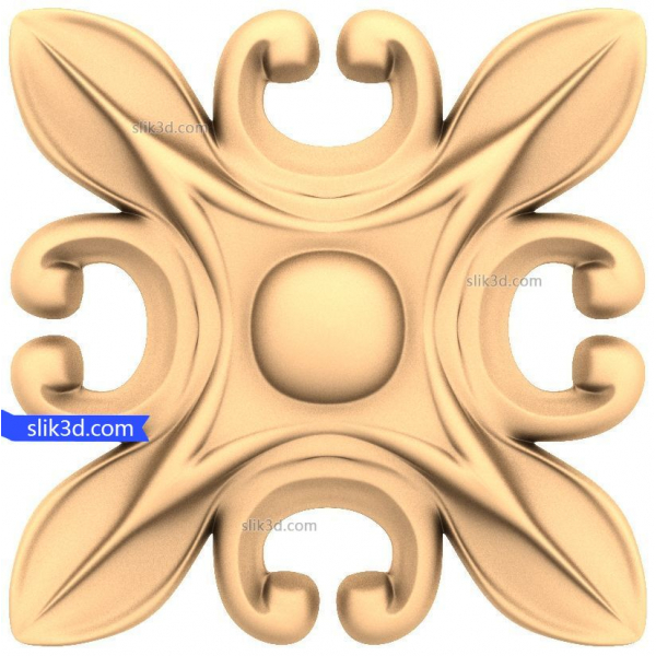 Modelul 3D STL Ornamental Flourish pentru router CNC Modelul 3D STL Ornamental Flourish pentru router CNC
