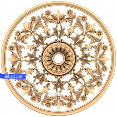 Bloemen Harmonie Medaillon