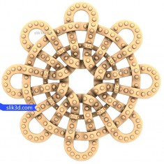 Ornament s věčným uzlem