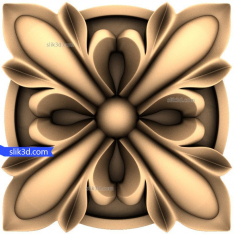 Floral Elegance Relief