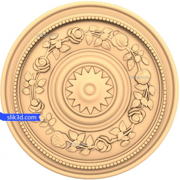 แบบจำลอง 3D STL พวงหรีดกุหลาบสำหรับ CNC แบบจำลอง 3D STL พวงหรีดกุหลาบสำหรับ CNC