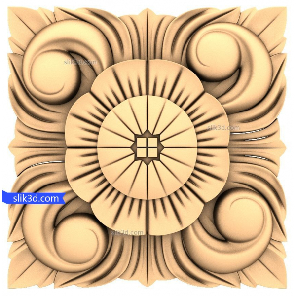 แบบจำลอง 3D STL ของ Floral Harmony สำหรับการแกะสลักด้วย CNC แบบจำลอง 3D STL ของ Floral Harmony สำหรับการแกะสลักด้วย CNC
