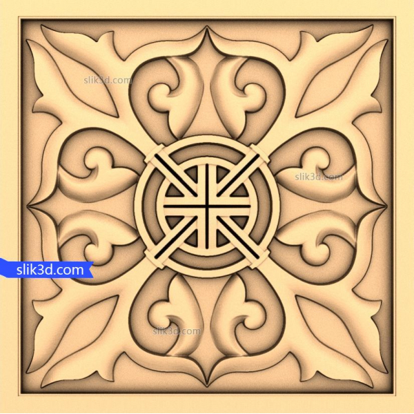 Exquisites 3D-STL-Modell: Floral Harmony Panel Exquisites 3D-STL-Modell: Floral Harmony Panel