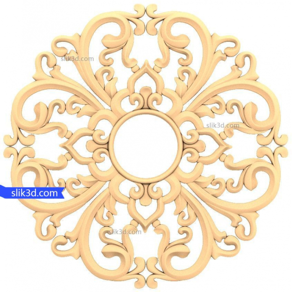 Ethereal Blossom Model 3D dla CNC
