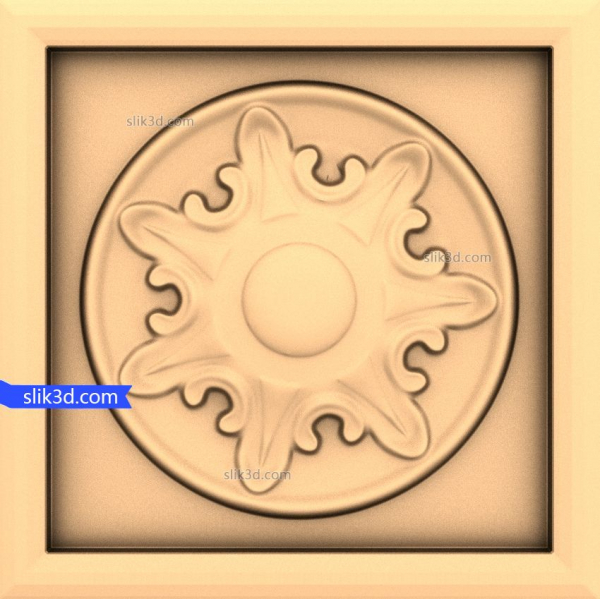 Solar Flair Relief 3D mudel CNC jaoks Solar Flair Relief 3D mudel CNC jaoks
