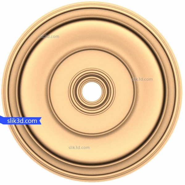 Eternal Harmony Rosette 3D STL modelis CNC Eternal Harmony Rosette 3D STL modelis CNC