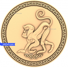 Majestic Zodiac Monkey Relief