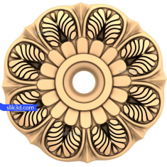 Leaf Flourish Rosette
