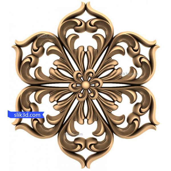 Floral Elegance 3D dekorativt panel Floral Elegance 3D dekorativt panel
