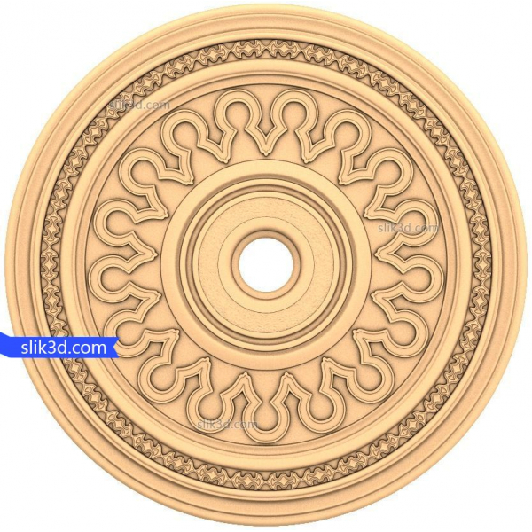 Ancient Sun Medallion 3D STL Model for CNC and 3D Printing Ancient Sun Medallion 3D STL Model for CNC and 3D Printing