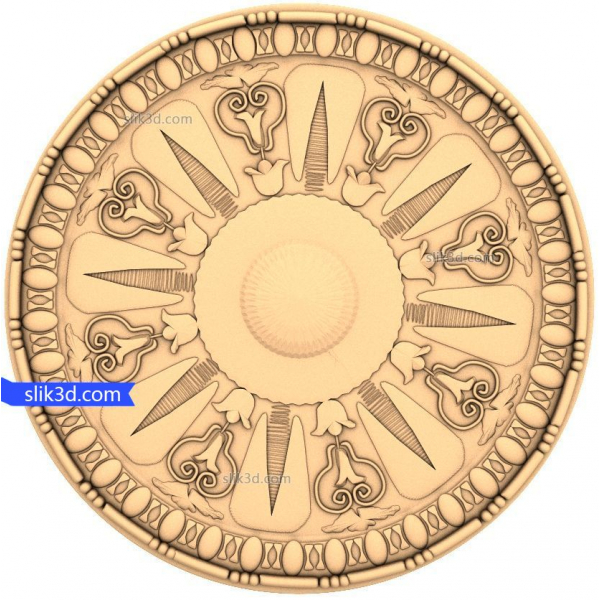 የአበባ ሰንበርስት እፎይታ 3D STL ሞዴል ለCNC ራውተር የአበባ ሰንበርስት እፎይታ 3D STL ሞዴል ለCNC ራውተር