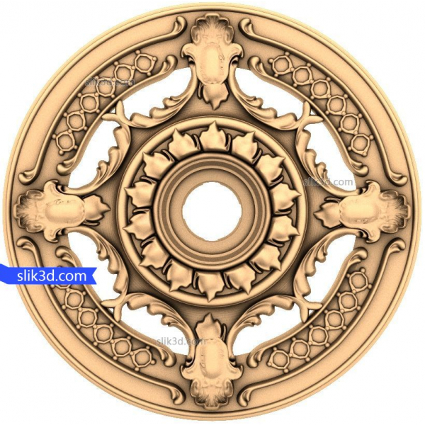 Ornamentum روزت 3D STL مدل های CNC روتر Ornamentum روزت 3D STL مدل های CNC روتر