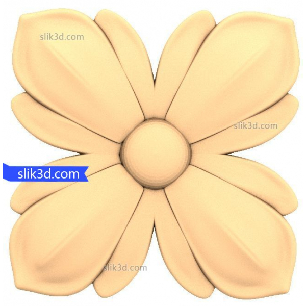 Petal Harmony 3D dekorativní model Petal Harmony 3D dekorativní model