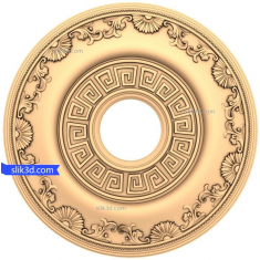 Majestic Greco-Roman Ceiling Medallion