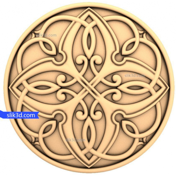Celtic Harmony Skreytt Panel 3D STL líkan Celtic Harmony Skreytt Panel 3D STL líkan