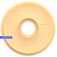 Elegante ronde schijf