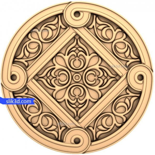 CNC க்கான அலங்கரிக்கப்பட்ட மறுமலர்ச்சி மெடாலியன் 3D STL மாடல் CNC க்கான அலங்கரிக்கப்பட்ட மறுமலர்ச்சி மெடாலியன் 3D STL மாடல்