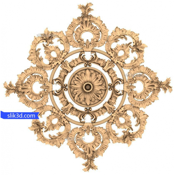 Florentine Elegance 3D Model STL dla maszyn CNC Florentine Elegance 3D Model STL dla maszyn CNC