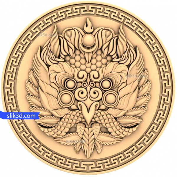 ققنوس نماد: 3D STL مدل برای ماشینکاری CNC ققنوس نماد: 3D STL مدل برای ماشینکاری CNC