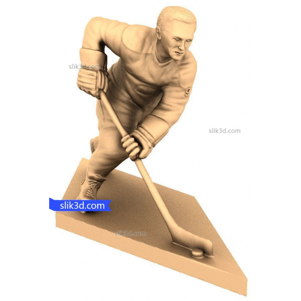 Hockey Champion 3D STL model pro CNC a 3D tisk Hockey Champion 3D STL model pro CNC a 3D tisk