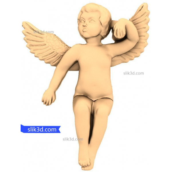แบบจำลอง 3 มิติของ Heavenly Cherub สำหรับ CNC
